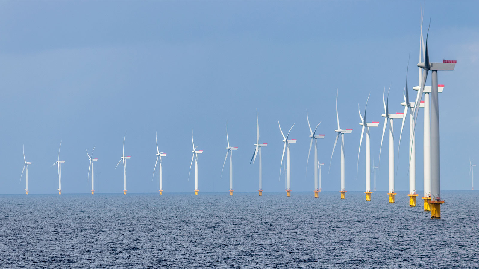 Offshore wind farm in Demark