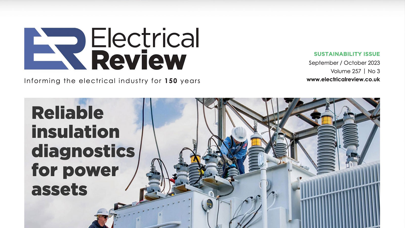 The 2023 Electrical Review Sustainability Issue is out now