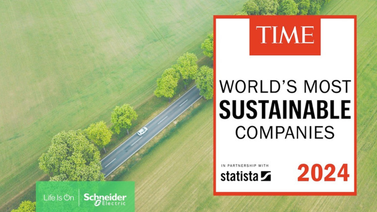 Schneider Electric Named 'world's Most Sustainable Company'