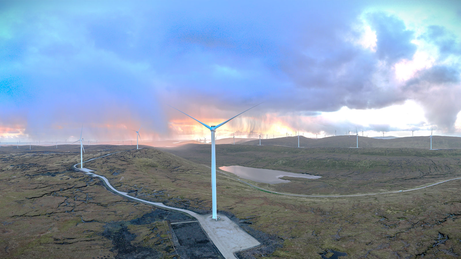 The Shetland Islands have been linked to the wider electricity grid of Great Britain for the first time through the completion of the Viking Wind Farm.